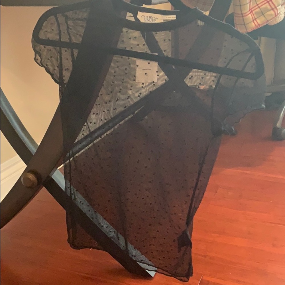 Sheer Urban Outfitters shirt